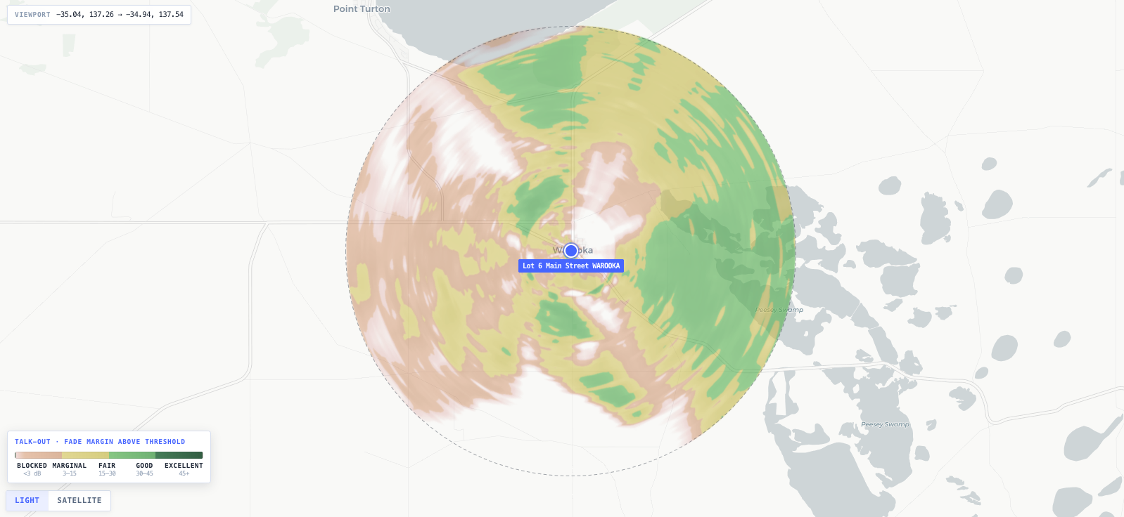 Prove fleet radio coverage before you buy metal