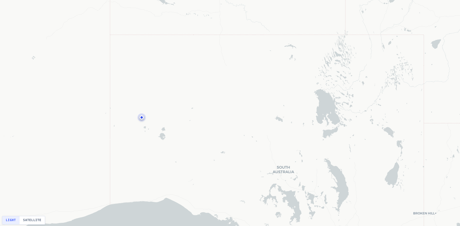 Map with click, coordinate entry, address search, and a multi site project tree on the left.